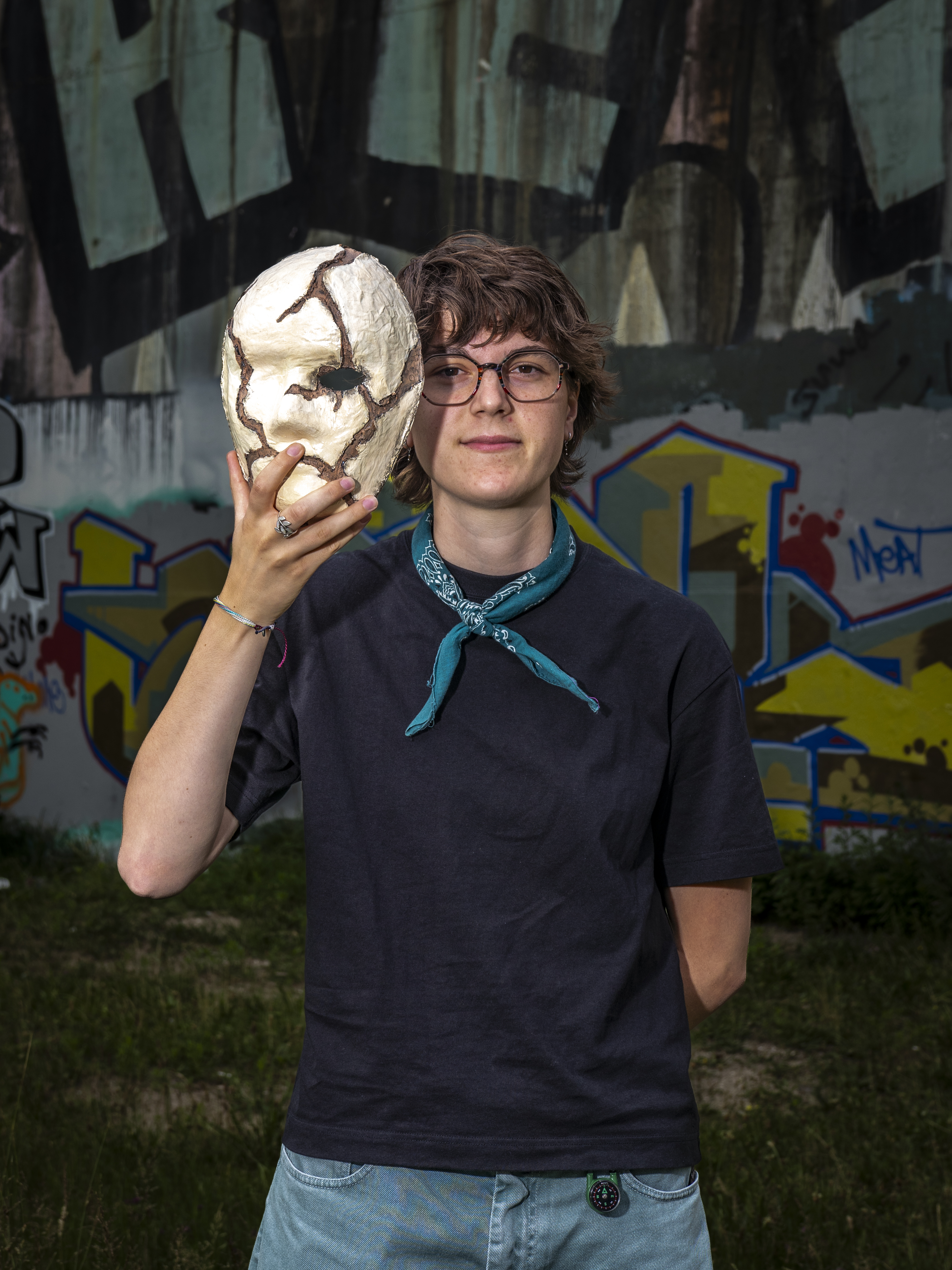 Portret van Manu